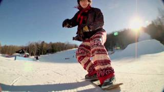 Whaleback Mountain Snowskate [upl. by Jenne]