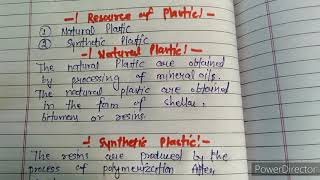 What is plastic Resources of plastic Classification of plastic [upl. by Ennadroj670]