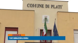 Platì Vandalizzata la Scuola [upl. by Ancier]