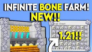 BEST 121 INFINITE BONEMEAL FARM Minecraft Bedrock MCPEXboxPS4Nintendo SwitchWindows 10 [upl. by Dyob105]