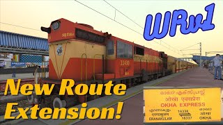 16338ErnakulamOkha Express PT  Journey in WRv1 new Extension  Railworks Train Simulator [upl. by Cordelia]