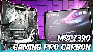 Probando la MSI Z390 PRO CARBON con el i99900K 😁 [upl. by Ahtnama729]