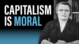 Ayn Rand on Capitalism vs Communism [upl. by Irroc295]