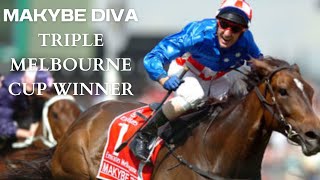 ALL 3 MAKYBE DIVA MELBOURNE CUP WINS [upl. by Rhianna980]