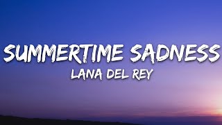 Lana Del Rey  Summertime Sadness Lyrics [upl. by Daph]