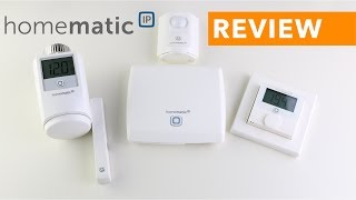 Smarter Wohnen HOMEMATIC IP im Test Raumklima und Sicherheit Review [upl. by Josephson]