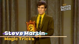 Steve Martin  Magic Tricks  The Smothers Brothers Comedy Hour [upl. by Almond141]