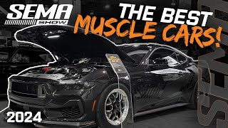 The BEST Ford Mustangs amp Muscle Cars at SEMA 2024 [upl. by Alletnahs615]