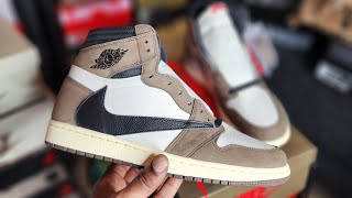 🔌Linkick Got These Mocha Travis Scott Jordan 1 Highs For Da Low [upl. by Tierza]