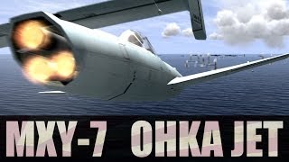 IL2 1946  Ohka Kamikaze Jet HSFX 70 [upl. by Llewxam]