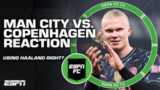 Manchester City dont use Erling Haaland correctly  Ale Moreno after win vs Copenhagen  ESPN FC [upl. by Imit619]