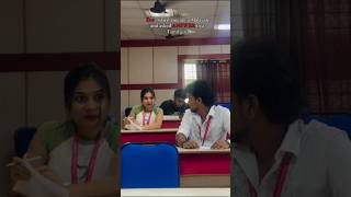 Tamil boy vs kerala girl exam hall 🤣 Unexpected seataigal examhall exam collegelife kerala [upl. by Niwrek]