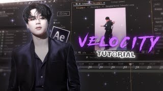 SIMPLE VELOCITY TUTORIAL  AFTER EFFECTS [upl. by Yewed]