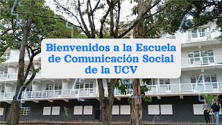 Espacios de la Escuela de Comunicación Social UCV  EnlacECS [upl. by Veal592]