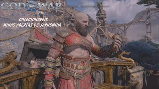 God Of War Ragnarok  Todos Os Colecionáveis quotMinas Abertas De Jarnsmida Gameplay Em Português PT [upl. by Harwin]