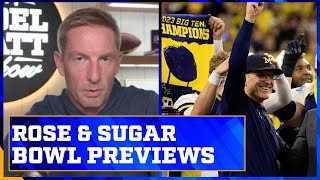 Joel Klatts Rose Bowl and Sugar Bowl initial impressions  Joel Klatt Show [upl. by Ojadnama]