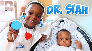 Doctor Siah Gives BABY A Check Up [upl. by Behm]