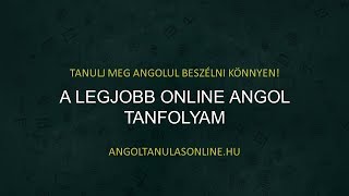 Angol Tanulás Online  1 Lecke  Fast 1 [upl. by Tacye879]