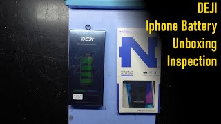 Deji Iphone Battery Unboxing and Compare to Nohon [upl. by Cairns]