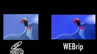 Barbie and the Magic of Pegasus 2005 opening credits  VCD vs WEBrip comparison [upl. by Hendon]