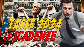 PARTITA IVA le scadenze per le tasse 2024  Avv Angelo Greco [upl. by Aneret77]