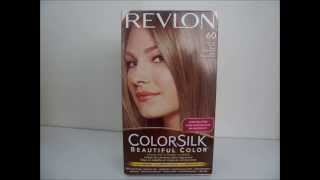 Revlon Colorsilk 60 Dark Ash Blonde Hair Dye [upl. by Akin507]