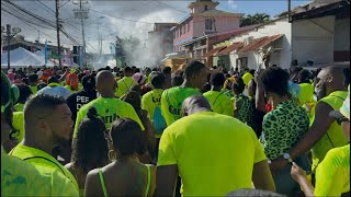 Tobago Carnival 2024  J’ouvert morning with Fog Angels [upl. by Madian130]