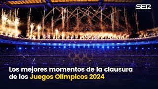 Los mejores momentos de la ceremonia de clausura de París 2024 [upl. by Arron]