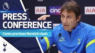 Antonio Conte previews Norwich  PRESS CONFERENCE [upl. by Kaslik]