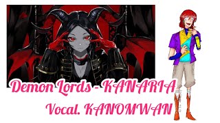 OpenUTAU  Demon Lords  Kanaria  KANOMWAN [upl. by Tore535]