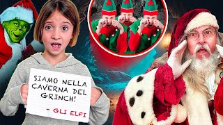 BABBO NATALE SALVA GLI ELFI NELLA CAVERNA DEL GRINCH [upl. by Nacul687]