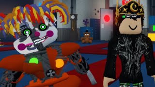 SCRAP BABY showcase in FNTD fnaf roblox fntd [upl. by Singband]