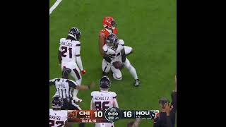 Derek Stingley intercepts the Caleb Williams pass vs Chicago Bears [upl. by Ydniahs255]