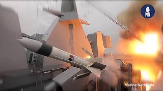 Exocet MM40 Block 3c New antiship missile with next generation seeker [upl. by Neerihs]