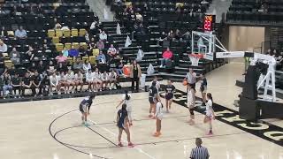 Chinle Lady Wildcats vs Parker Lady Broncs  202324 3A Girls Basketball State Playoffs [upl. by Yaral]