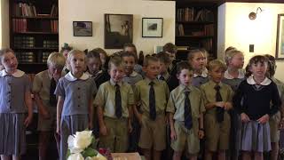 Scone Grammer School at Nutcote singing from the Musical Snugglepot amp Cuddlepie [upl. by Weinert516]