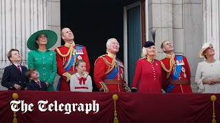 Trooping the Colour amp flypast 2023 in full King Charles celebrates first birthday parade [upl. by Stu344]