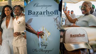 DIDI B a lancé sa marque de champagne quotBazarhoffquot autour dun Brunch [upl. by Incrocci305]