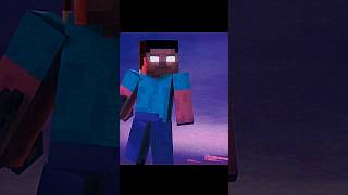 Steve vs Herobrine reaction 😱👿😈 minecraftshorts shortsviral shorts minecraft herobrine steve [upl. by Ewold]