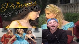 PRINCESS RAP BATTLES CINDERELLA vs BELLE [upl. by Lleroj142]