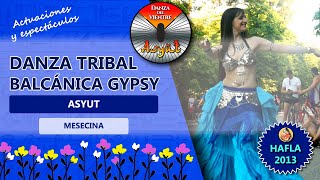 Danza tribal balcánica GYPSY ❤️ ASYUT ❤️ XVII Hafla en Conexión Internacional de Madrid [upl. by Ilrebmyk]