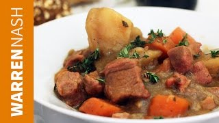 Irish Lamb Stew Recipe  With Guinness  Recipes by Warren Nash [upl. by Mullins]