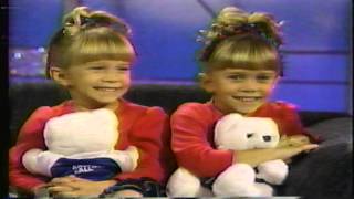 The Olsen Twins on quotThe Arsenio Hall Showquot 1991 [upl. by Cotter67]