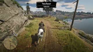 Red Dead Redemption 2  Horse Race 1 Van Horn [upl. by Nadnerb]