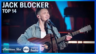 Jack Blocker Sweet amp Sensitive Cover Of quotFeeling Whitneyquot by Post Malone  American Idol 2024 [upl. by Oina860]