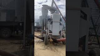 Cleaning wheat in Canada with GCS Air Screener [upl. by Tabshey]