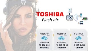 Toshiba FlashAir™ II WiFi SD Cards Eyefi Memory Cards [upl. by Leunamne]