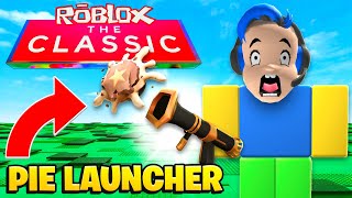 ROBLOX THE CLASSIC EVENT  Lunching Star Creator Pie and Getting ALL Badges [upl. by Mini587]