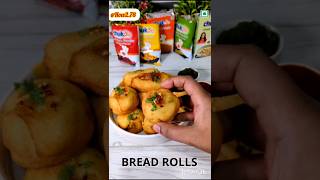 Bread rolls new recipe 😋breakfast bread breadrecipe recipe trendingshorts facts foodcooking [upl. by Hightower]