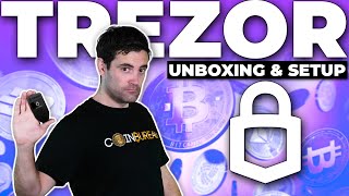 Trezor Crypto Wallet Unboxing amp Setup Beginners Guide 🧐 [upl. by Attey]